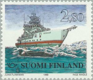 Norden, Shipping, Research Vessel "Aranda" (1989)