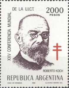 World Conference on Tuberculosis - Roberto Koch (1843-1910)
