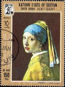 "Head of a Girl", by Johannes Vermeer