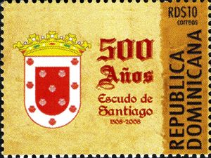 Santiago Coat of Arms - 500th anniv.