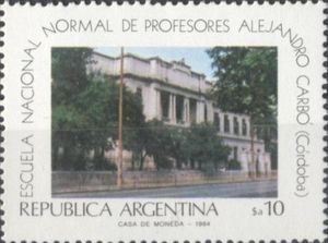 Centenary of High School Alejandro Carbó, Córdoba