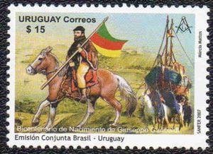 Garibaldi on horseback