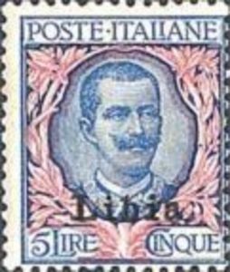 Italian stamps overprinted