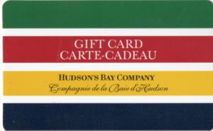 Gift Card: Hudson's Bay - La Baie D'Hudson (Hudson's Bay Co. - HBC