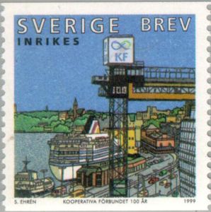 Harbour and Katarina Lift, Stockholm