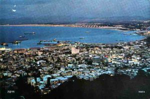 Haifa – view of the city and port