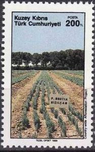 Stamp: Reforestation (Northern Cyprus(Developments) Mi:TR-NC 258,Sn:TR ...
