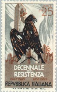 10th Anniversary of Italian Resistance Movement