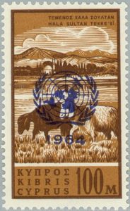 Blue Overprint - Sheep (Ovis aries)