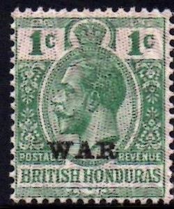 King George V (1865-1936) - Overprinted Twice