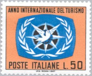 Emblem of the International Year of Tourism