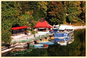 On the Shore of the Lake Ritsa