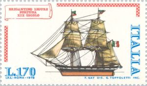 Brigantine "Fortuna" (19th Century)