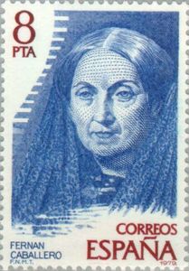Stamp: Fernán Caballero (1796-1877) (Spain(Spanish Celebrities (1979 ...