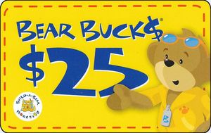 Gift Card: Bear Bucks (Build-A-Bear 