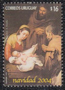 Adoration of the shepherds by Murillo