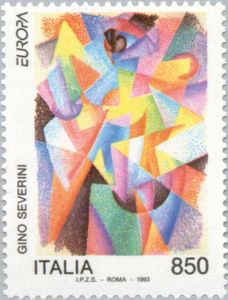 Dynamism of Colored Shapes, Gino Severini