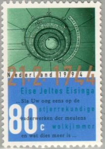 250th birth anniversary of Eise Eisinga (1744-1828)