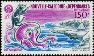 Legend Kanak - The Rat and the Octopus