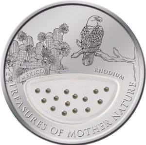 1 Dollar (Rhodium - Mexico)