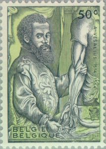 Andreas Vesalius (1514-1564) with Model of Human Arm