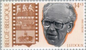 Stamp Jacques Ledoux (19211988) (Belgium(Movies) MiBE 2485,SnBE
