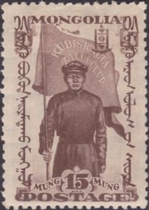 Revolutionary Soldier with Flag