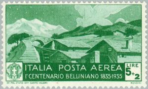 Scene from the Opera "Sonnambula"