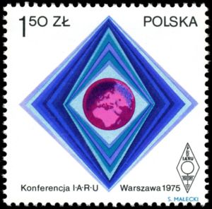 Amateur Radio Union Emblem, Globe