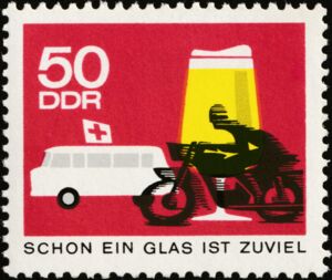 Bikers, beer, ambulances