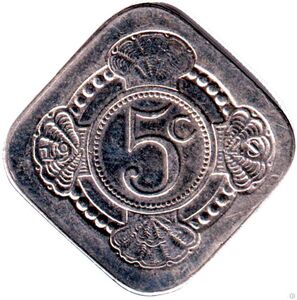 5 Cents (30th Anniversary of Queen Juliana)