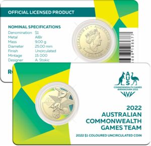 1 Dollar (Commonwealth Games - Team Australia)