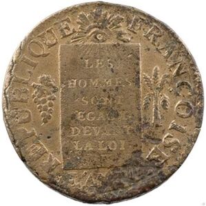 1 Sol (Republic. Scales - W - Lille)