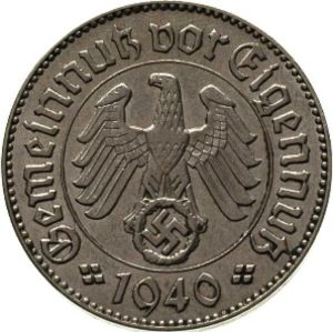 Madeni paralar: 1 Reichsmark (Essai) (Almanya, 3. Reich(Test coins