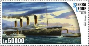 St. Vincent 100 Years Of Titanic 2012 Sinking Ship Transport (sheetlet A) MNH eB