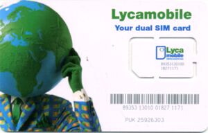 Lycamobile Your dual SIM card