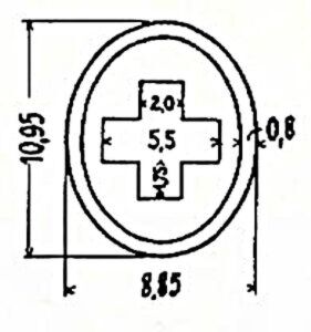 Cross over value plate