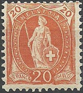 Standing Helvetia