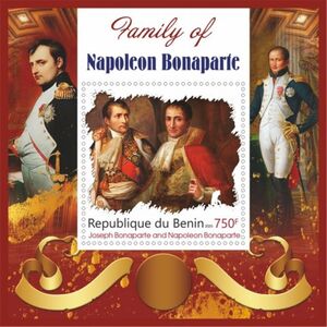 Stamp: Great People Family of Napoleon Bonaparte (Benin: Illegal Stamps ...
