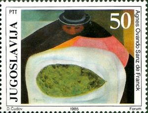 ' Drums of Coca' by Agnes Ovando Sanz de Franck