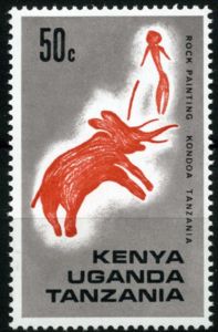 Rock painting, Kondoa, Tanzania