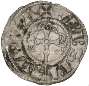 1 Denier (Louis VII - Bourges. No date)