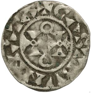 1 Denier (Louis VII - Mantes. No date)