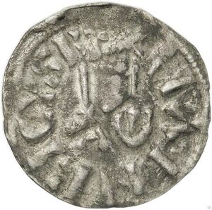 1 Obole (Robert II - Paris. No date)