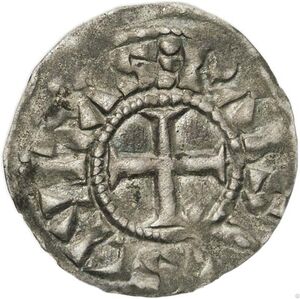 1 Obole (Robert II - Paris. No date)