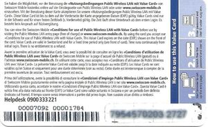 Value Card - one session