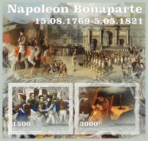 Stamp: Great People Napoleon Bonaparte II (Burundi: Illegal Stamps ...