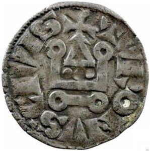 1 Denier Tournois (Louis X. No date)