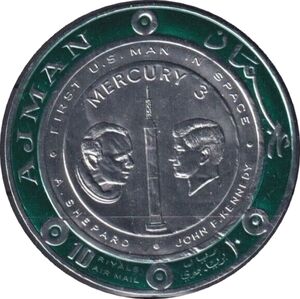 Mercury 3, A. Sheperd, John F. Kennedy