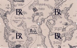 Gift Card: Map of the Banana Republic 1/4 (Banana Republic, United